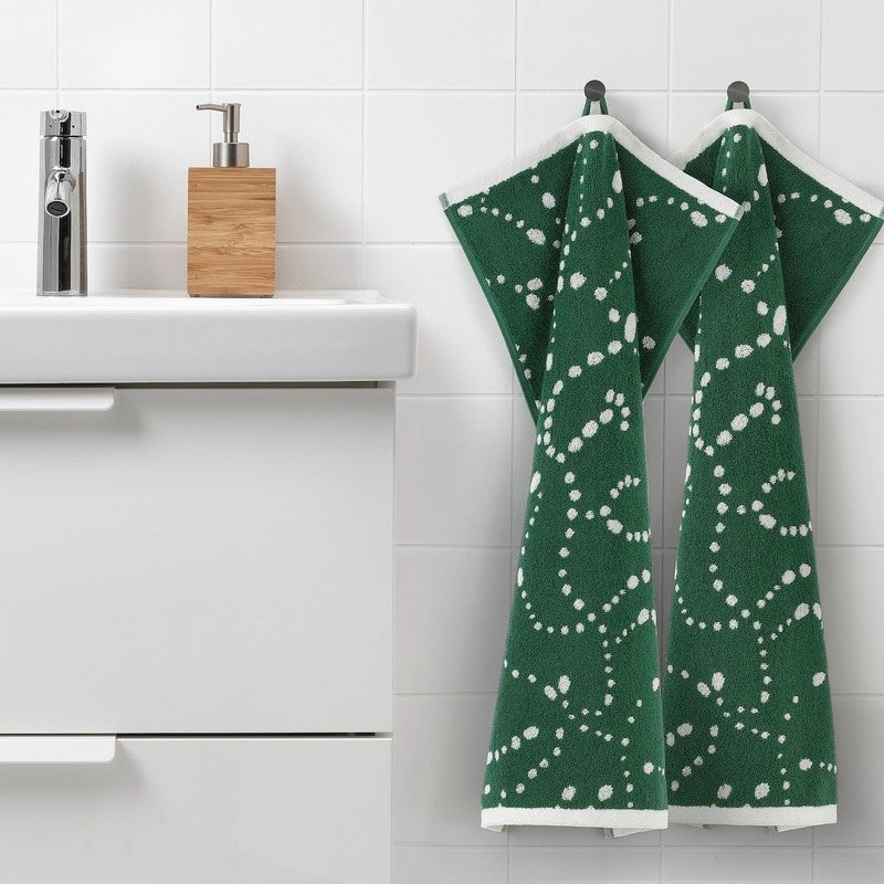 حوله دستی ایکیا مدل 80564948-IKEA AROMATISK سایز 40×70 سانتی متر